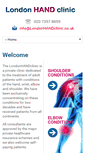 Mobile Screenshot of londonhandclinic.co.uk